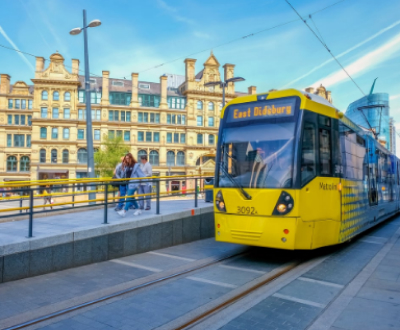 The metrolink tram